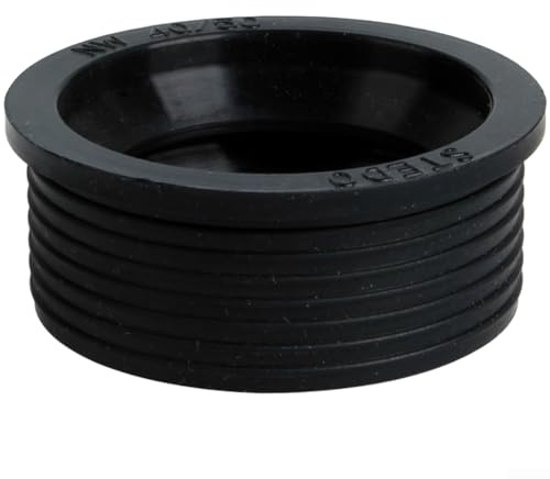 Silikon-Abflussdichtungsring zum Anschluss von 30 mm, 40 mm und 50 mm Abflussrohren, verhindert Kanalgerüche in Bad und Küche (40–50)