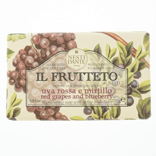 NESTI DANTE Il Frutteto, Red Grapes & Blueberry Soap 250 g