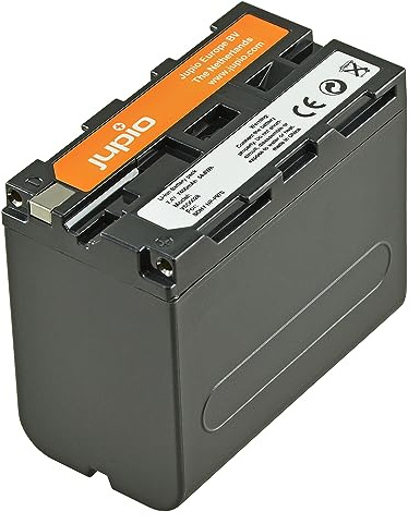 Jupio VSO0028 - Batería para videocámara Equivalente a Sony NP-F970 (Lithium Ion, 7400 mAh)