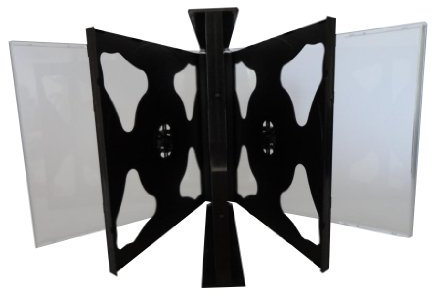 4 DVD CD Hüllen 6fach 6er Jewelcases