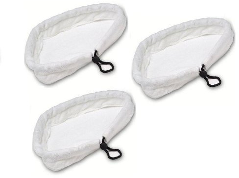 First4spares Microfibre Cleaning Pads Cloths For Vax S2 Hard Floor Master Steam Mops Pack of 3