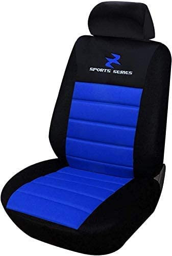 WOLTU Sitzbezug Auto Einzelsitzbezug universal Größe, Komplettset, blau