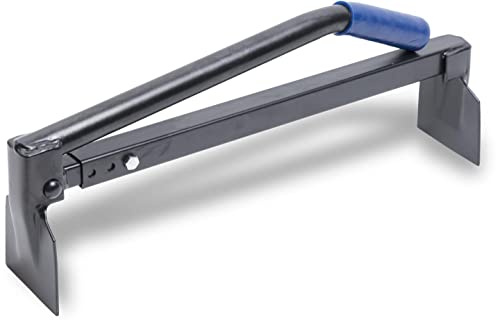 QLT By MARSHALLTOWN Brick Tongs, Soft Handle, Paver Claw for Lifting, Masonry, SBT49