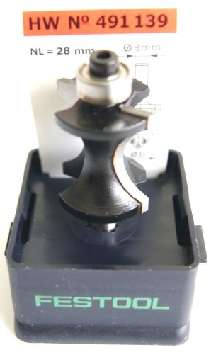 Festool Halbstabfräser HW S8 D30 - Radiusfräser mit Kugellager