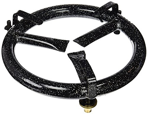GARCIMA 20101 Hornillo paellero sobrecocina, Negro, 25 x 28 x 8.5 cm
