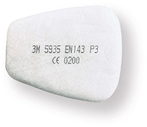 3M 5935 P3 Staub/Mist Filter, Einheitsgröße, 1 Paar