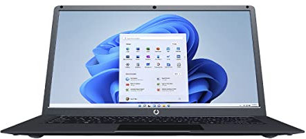 PRIXTON Ordenador Portátil Netbook Pro con Pantalla 14.1”, Windows 11 Home, Intel Celeron Gemini Lake N4020, Memoria RAM 4GB / ROM 64GB, Teclado Español