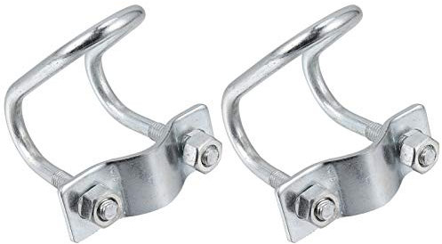 Angoily 2pezzi Zincato Fissaggio Per Cross Per Allevamento Clip e Resistente Facile Installare