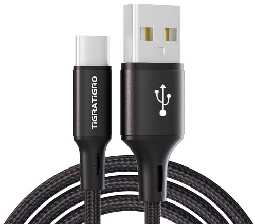 tigratigro Cavo USB C, [3Metri] Cavo USB Type C QC 2.0 Nylon Ricarica Rapida per iPhone 16/15,iPad Pro Air,Samsung,Redmi,Huawei,Xiaomi,Google,Pixel, PS5, Drone, ecc