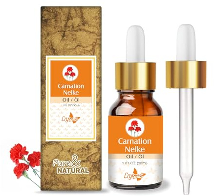 Aceite de clavel Crysalis (Dianthus Caryophyllus) - 1,01 onzas líquidas (30 ml)