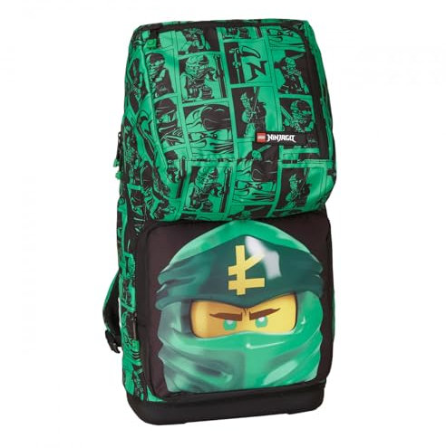 Lego - Optimo Plus School Bag - Ninjago Green (20213-2201)