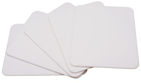 SKIR'CO (20 Stück) Kunststoff Flache Unterlegscheiben 1,5 mm, Rahmenabstandshalter 53 x 66 mm, solide Nivellierabstandshalter, Tür- und Fensterrahmenpacker