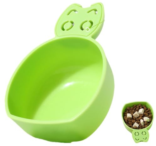 Cuchara medidora de comida para perros, cuchara medidora para perros pequeños con diseño de mango en forma de gato para mascotas pequeñas a medianas