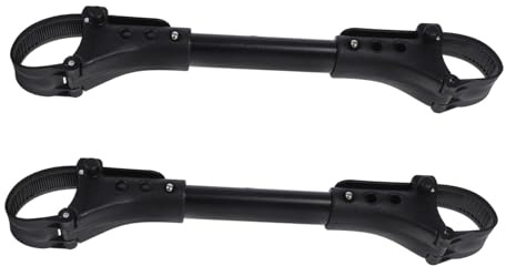 TOYANDONA 2 Piezas Conector para Cochecito Doble para Bebés, Accesorio Portátil de Aluminio Resistente, Adecuado para Paseos y Parque, Fácil de Usar para Niños Pequeños y Recién Nacidos