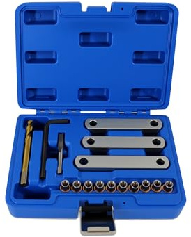 X-UP 16tlg Bremszangen Reparatursatz – Bremsattel-Gewindereparatur-Satz, gewindereparatursatz für bremssattel ，M9 x1.25 ，Kompatibel mit VAG VW Audi Ford Opel
