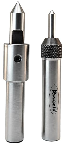 Assorts Set of 2 Spring Center Tap Guide Tool to Align Tap for threading Lathe Mill Jig Bore