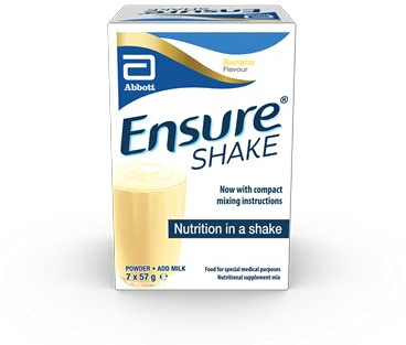 ENSURE Shake Banana, 7x57 g