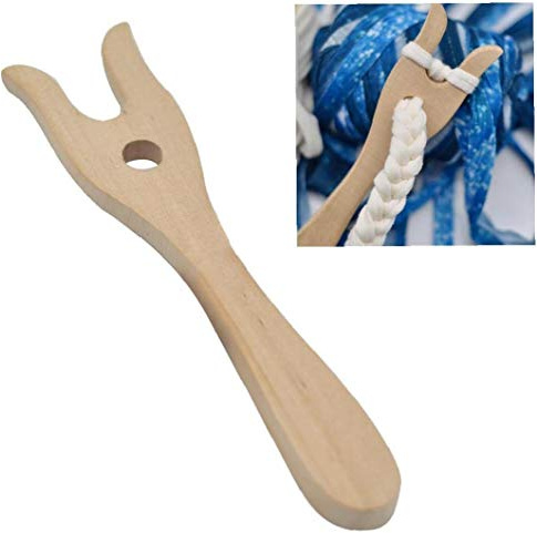 Lankater Knitting Craft Weaver Manuell Y-Gabel-Form-hölzerne Webstuhl Nähen Werkzeuge