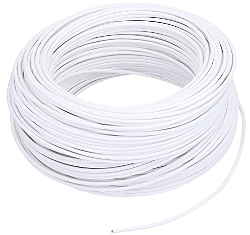 100 Meter Lapp 0050105 Ölflex Heat 180 SiF Silikonleitung 1mm² weiß I Aderleitung temperaturbeständig -50 bis +180 Grad Celsius I kältebeständig I halogenfrei