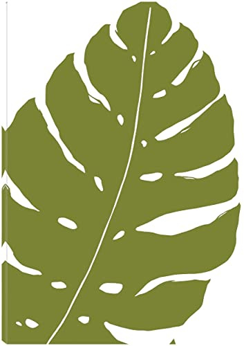 Fine Art Canvas Monstera Canvas Wall Decor by Artist Trish Sierer for Living Room, Bedroom, Bathroom, Kitchen, Office, Bar, Dining & Guest Room - Ready to Hang - 42 in x 56 in