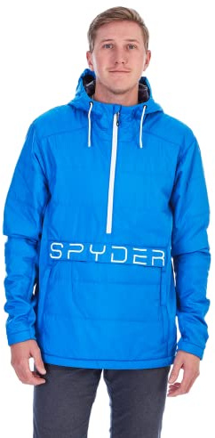 Spyder Men's Force Anorak, Collegiate, Medium