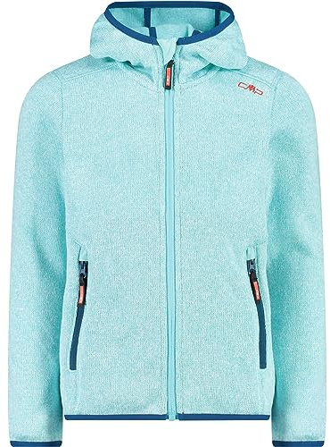 CMP ERROR:#N/A Kinder-knit-tech-jacke Knit-Tech Kinder Jacke Mit Fester Kapuze, Wassertiefer See, 128 EU