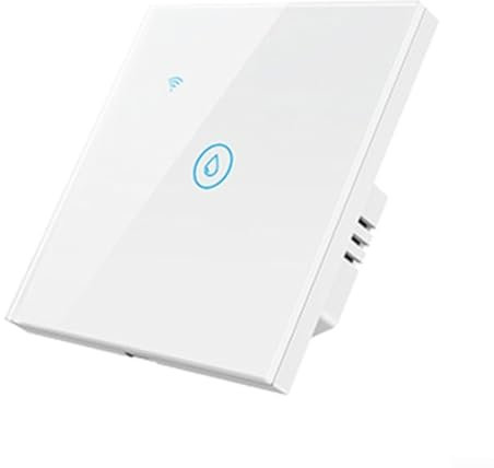 HEBEOT Smart Immersion Heater Timer Switch, AC110～240V, 50/60Hz Wifi+Bluetooth Compatible Dual Mode 106 * 100 * 51mm(White)