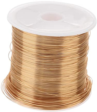 GRADENEVE 1rolle Bead String Kupferdraht Vielseitig Einsetzbar Für Schmuckherstellung Und Perlenweben Strapazierfähig Und Flexibel Für Bastelprojekte