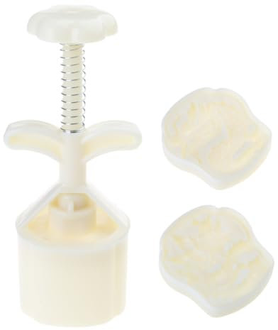 Intricate Dragon and Phoenixes Mould Set Delicate 75g Dragon Phoenixes Mooncakes Press Molds for Festival Gift Making