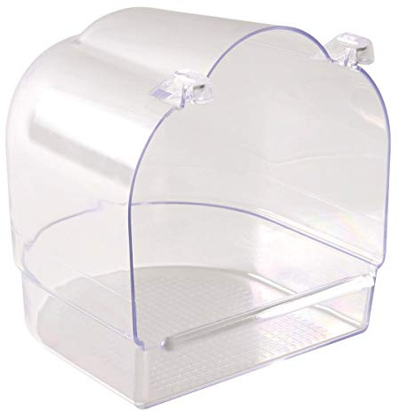 Trixie Baignoire couverte pour oiseaux Forme semi-circulaire - 14 × 15 × 15 cm