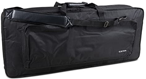 Keyboard Gig Bag Basic, 96x37x15 cm, mit Notentasche, schwarz, reiß- und wasserfest