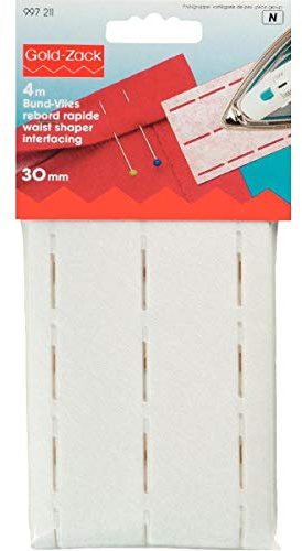 Prym 997211 bund-fleece perforerade 30 mm vit, polyester