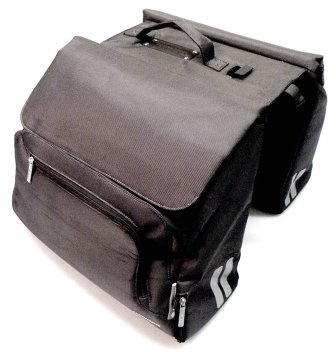 E-Bike Vision Doppelpacktasche Doppelpacktasche 3051700200, schwarz, 10x6x4cm, 17499