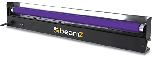 BeamZ BUV60TL - Barra de luz LED con Lampara UV de 60 cm Fluorescente | Tecnología UV LED de alta intensidad, para fiestas y escenarios, crea efectos fluorescentes uniformes con gran