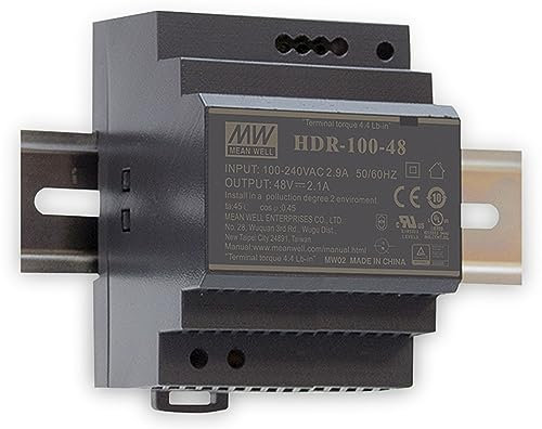 MEAN WELL HDR-100-12 Hutschienen-Netzteil (DIN-Rail) 12 V/DC 7.1A 85.2W 1 x