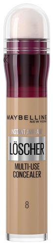 Maybelline penna di copertura, correttore istantaneo anti-età, con micro applicatore, n. 08 Buff, 6, 8 ml