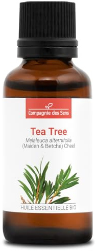 TEA TREE BIO - 30mL - Huile Essentielle de Qualité Premium - 100% Pure, Naturelle, Garantie ChromaCert - Chémotypée et Intégrale - La Compagnie des Sens