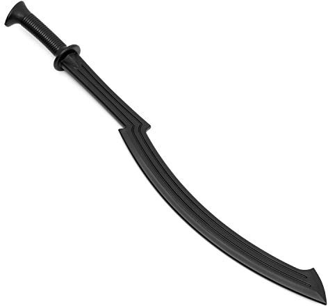 Martial Arts Black Polypropylene Full Contact Khopesh Sword - NEW