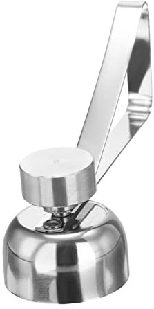 Happyyami 1 Pc Apriuovo in Acciaio Inox Separatore Rompiuovo Separatore Di Uova Copriuovo Tagliapasta Per Uova Topper Tagliauova Guscio D' Schiaffo Acciaio Inossidabile Palla Dosatrice