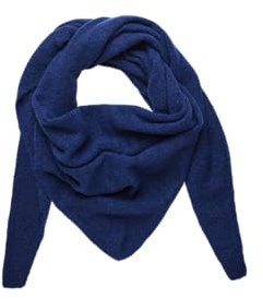 PIECES Pcjuliana Triangle Scarf Noos BC, Bellwether Blue, One Size
