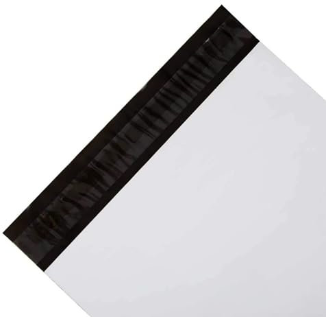 400 Stück Folienversandtaschen selbstklebend | 350 x 450 mm Versandbeutel mit Selbstklebeverschluss | 35 x 45 cm Versandtüten blickdicht aus Plastik für Kleidung und Textilien