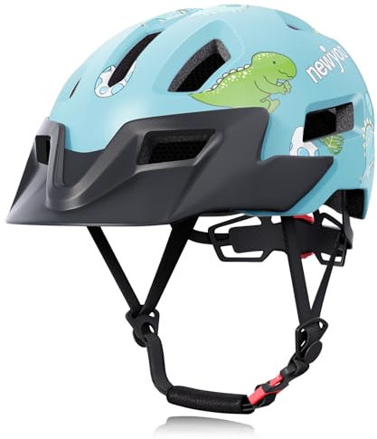 newyoo Fahrradhelm für Kleinkinder und Babys, Passform per Drehknopf einstellbar, für Kinder im Alter von 1–5 Jahren, empfohlene Größe für Mädchen und Jungen: 48–52 cm, HT-45S