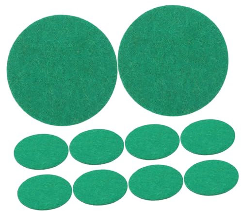 Supvox 12stücke Tischhockey-Pusher-Polster Rund Ersatz Tischhockey-zubehör Pads Schlagen Fledermäuse Patches Zubehör Tischhockeytische
