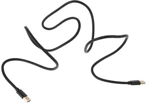 Uonlytech Cavo Dati Doppio Ferma Il Filo Di Perdita Cavo Nero Contagocce Per Pipetta Supporto Per Proiettore Aereo Steampunk Registratori Peluche Elettronici Filo Elettrico Cintura Black Pvc