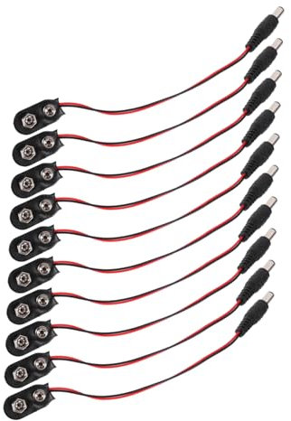 LIFKICH 10piezas Conectores Presión Hebillas para Batería Abrazaderas para Batería Suministros De Fijación De