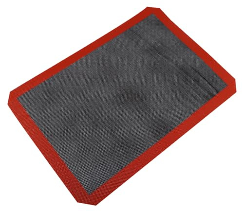 BESPORTBLE Silicone Baking Mat for Pastry Bread Non Stick Mesh Sheet Glass Fiber Bake Liners for Home Baking