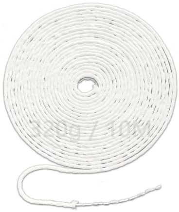 WWYSSZ Cuerda de Plomo para Cortinas 10M - 370g, Plomos para Cortinas