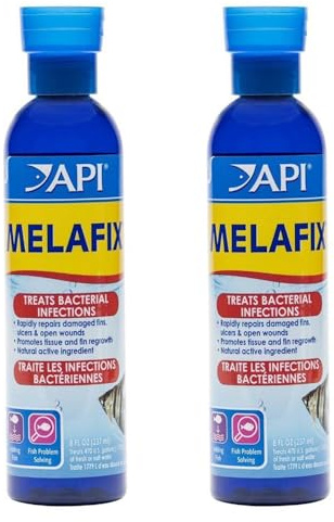API Aquarium Antibacterial Remedy, Blue, 237 ml (pack of 2)
