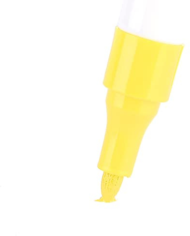 Alomejor Bolígrafo de Pintura para Neumáticos, Bolígrafo de Pintura para Automóviles de Plástico Azul, de Marca Impermeable de Secado Rápido para Caucho, Metal, Vidrio y Plástico, para Automóviles,