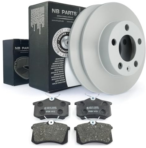 Bremsen/Bremsscheiben + Bremsbeläge hinten NB PARTS GERMANY 10040603
